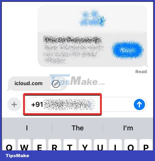 How to insert contacts in iPhone messages Picture 4