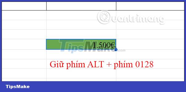 Insert the Euro (€) Symbol in Google Sheets with Keyboard Shortcuts - Insert Euro Google Sheets Symbol