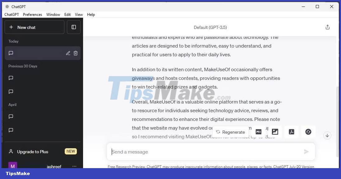 How to Install and Run ChatGPT as a Windows App Picture 5