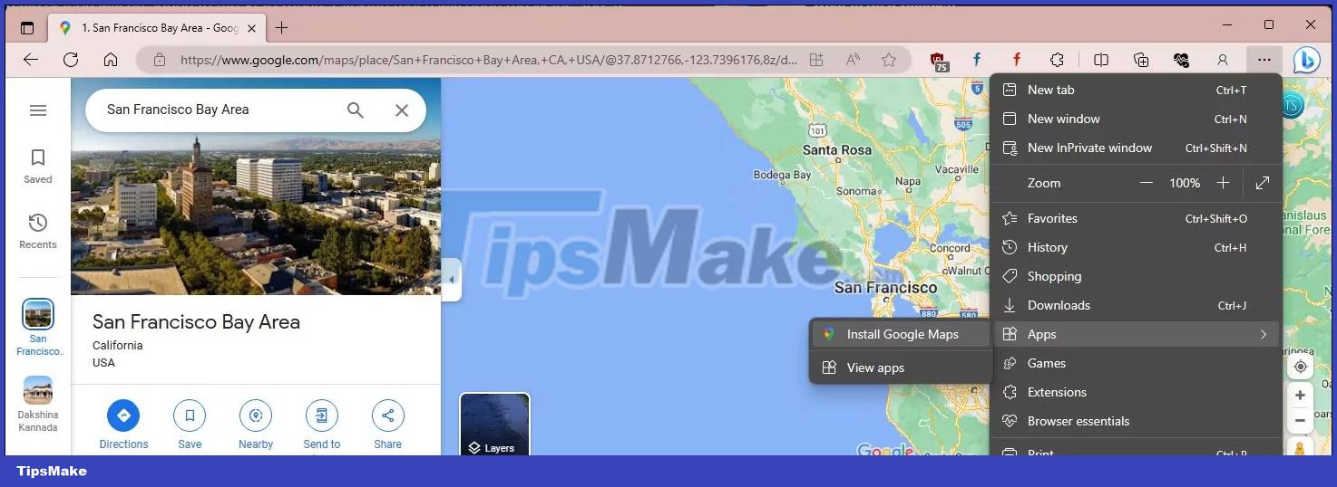 comment installer google maps sur mon pc