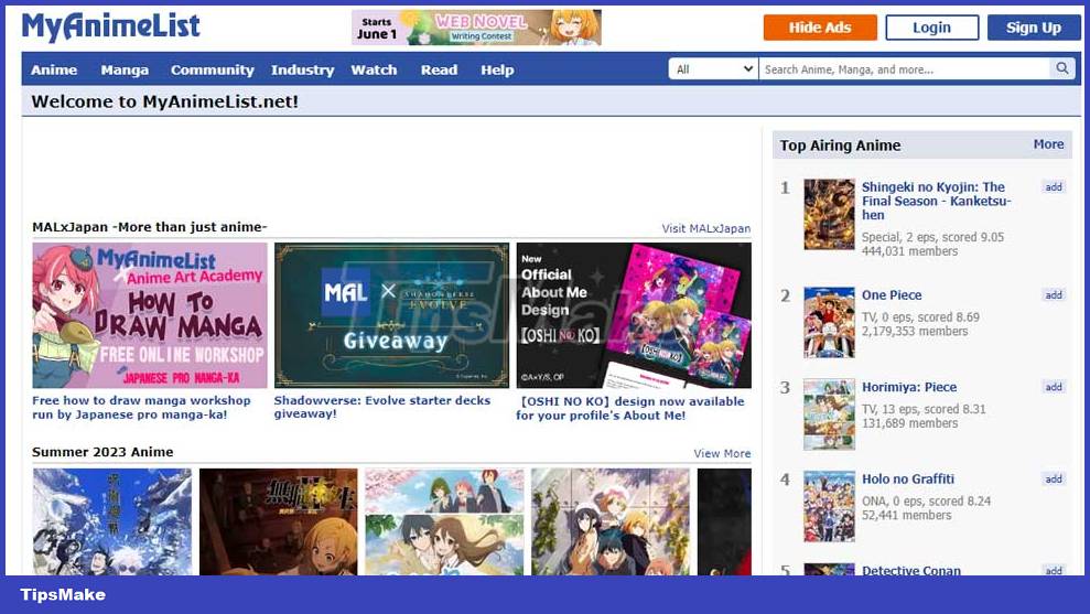 How to keep track of all manga and anime with MyAnimeList Picture 1