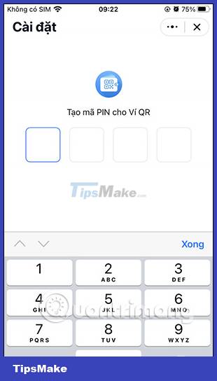Picture 5 of How to lock Zalo QR Wallet with fingerprints for information security