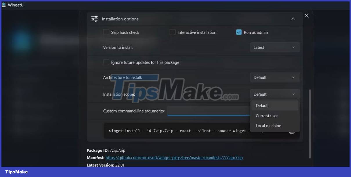 How to manage application packages with WingetUI on Windows 11 Picture 6