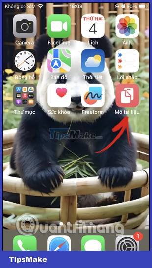 How to quickly open documents from the iPhone home screen Picture 14
