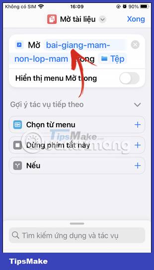 How to quickly open documents from the iPhone home screen - TipsMake.com