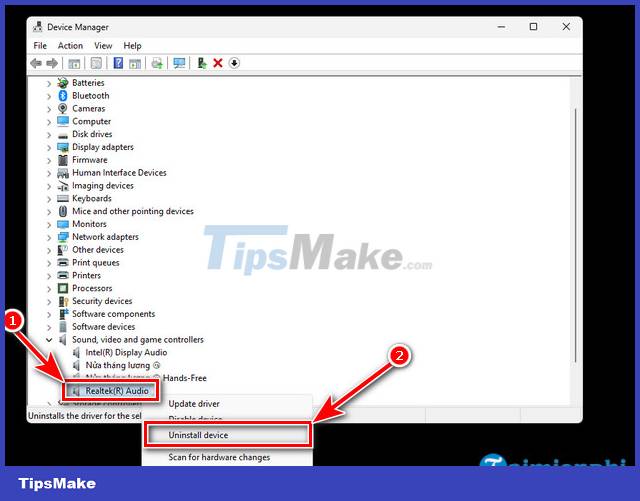 How to reinstall the sound driver on Windows 11 Picture 4