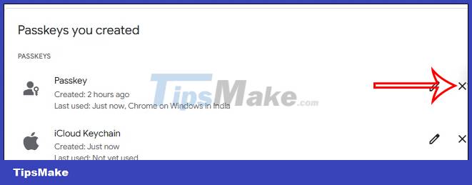 How to remove Google Passkey setup device Picture 5