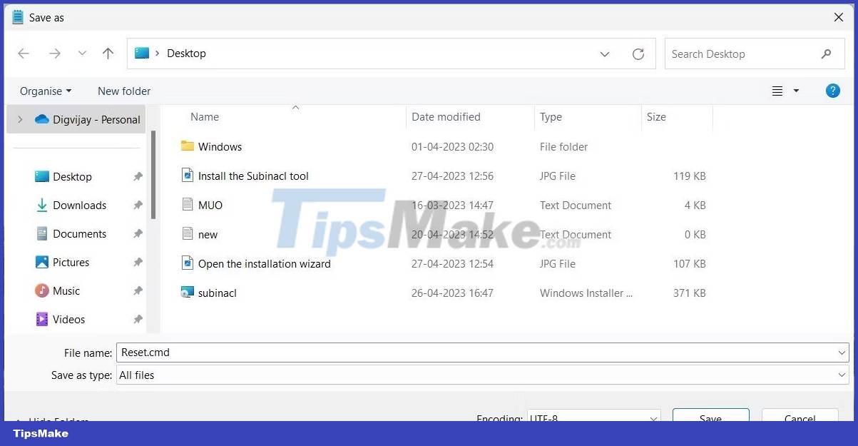 How to reset all user rights to default in Windows 11 Picture 4
