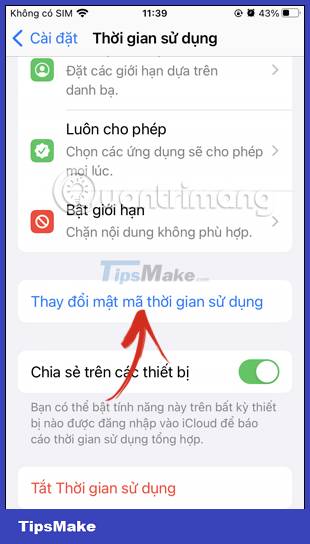 How to reset iPhone Screen Time feature password Picture 2