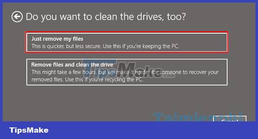 How to reset Windows 10 to its original state Picture 12