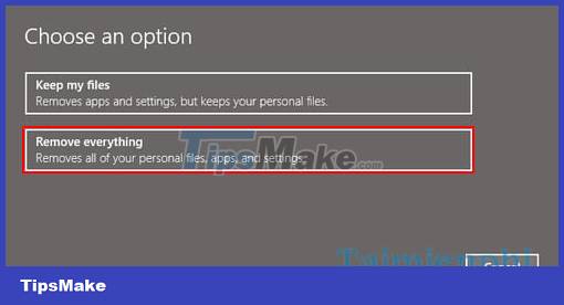How to reset Windows 10 to its original state Picture 9