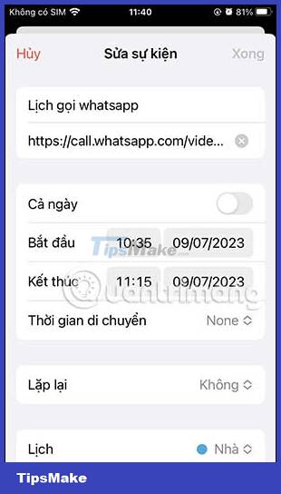 How to schedule a call on WhatsApp Picture 16