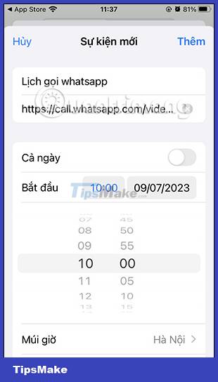 How to schedule a call on WhatsApp Picture 7