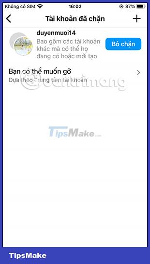 Picture 5 of How to see a list of blocked Instagram accounts
