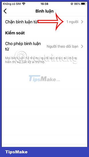 Picture 7 of How to see a list of blocked Instagram accounts