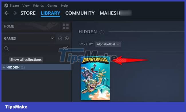 How to see a list of hidden games on Steam Picture 2
