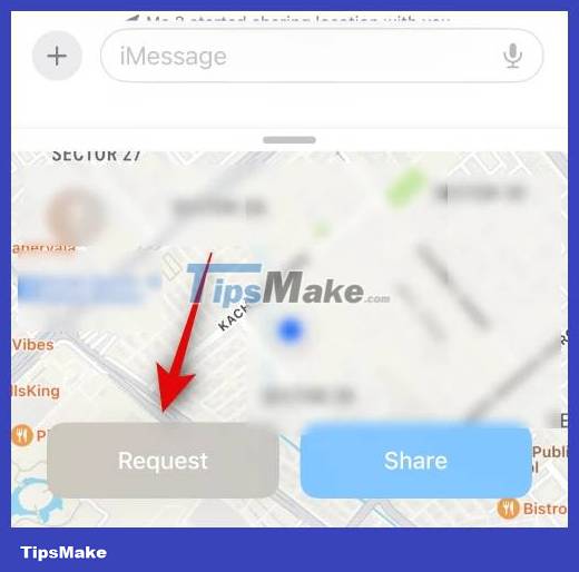 How to send location directly in messages on iPhone Picture 6