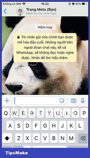 How to send WhatsApp messages to yourself Picture 3