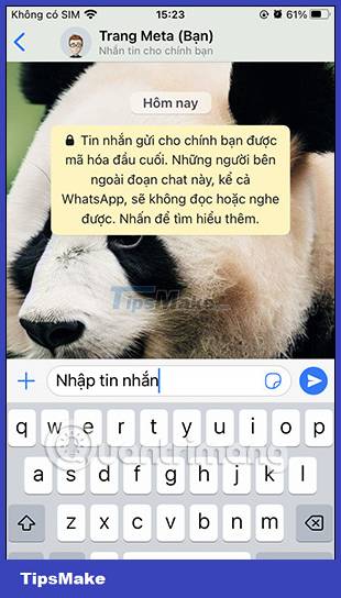 How to send WhatsApp messages to yourself Picture 4