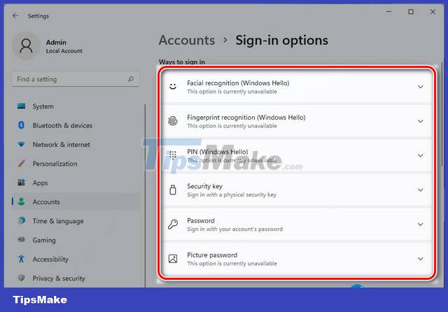 how to add a password to your computer windows 11