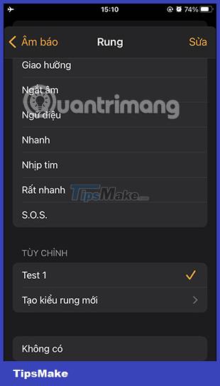 How to set an iPhone alarm that only vibrates without sound Picture 13