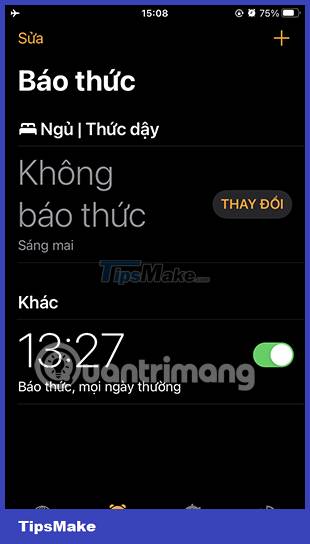 How to set an iPhone alarm that only vibrates without sound Picture 2