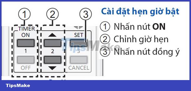 How to set timer function for air conditioner Picture 3