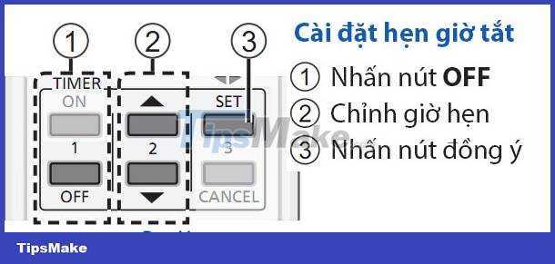 How to set timer function for air conditioner Picture 4