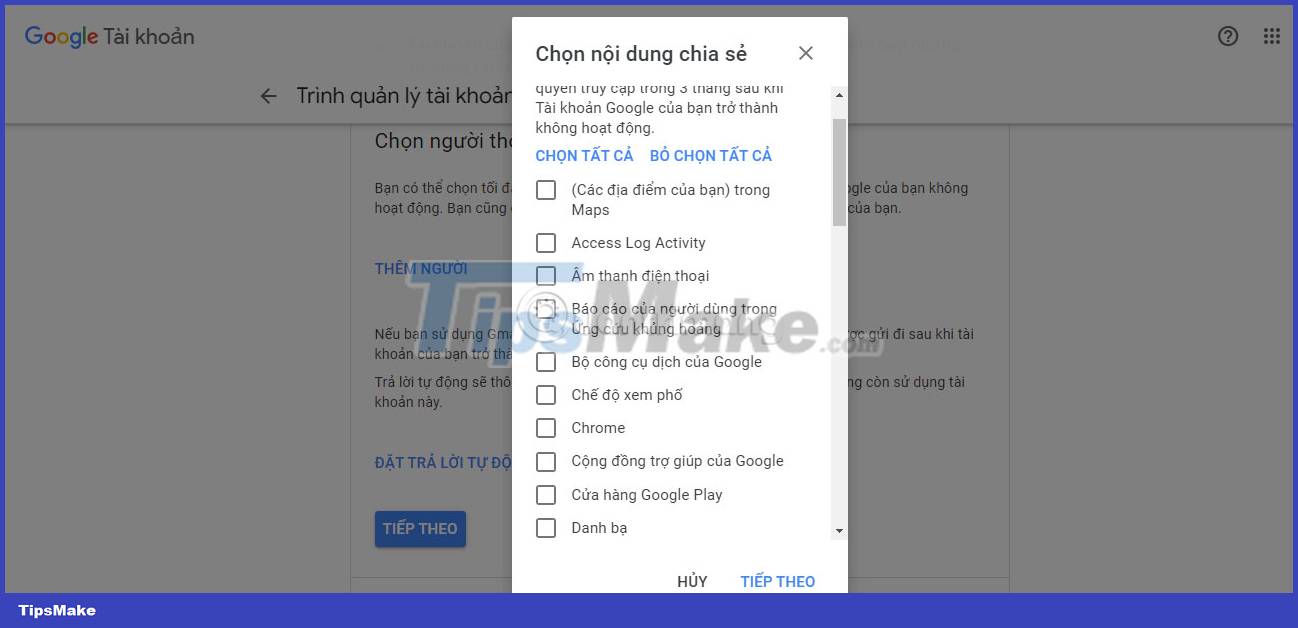 How to set up an inactive Google account manager Picture 7