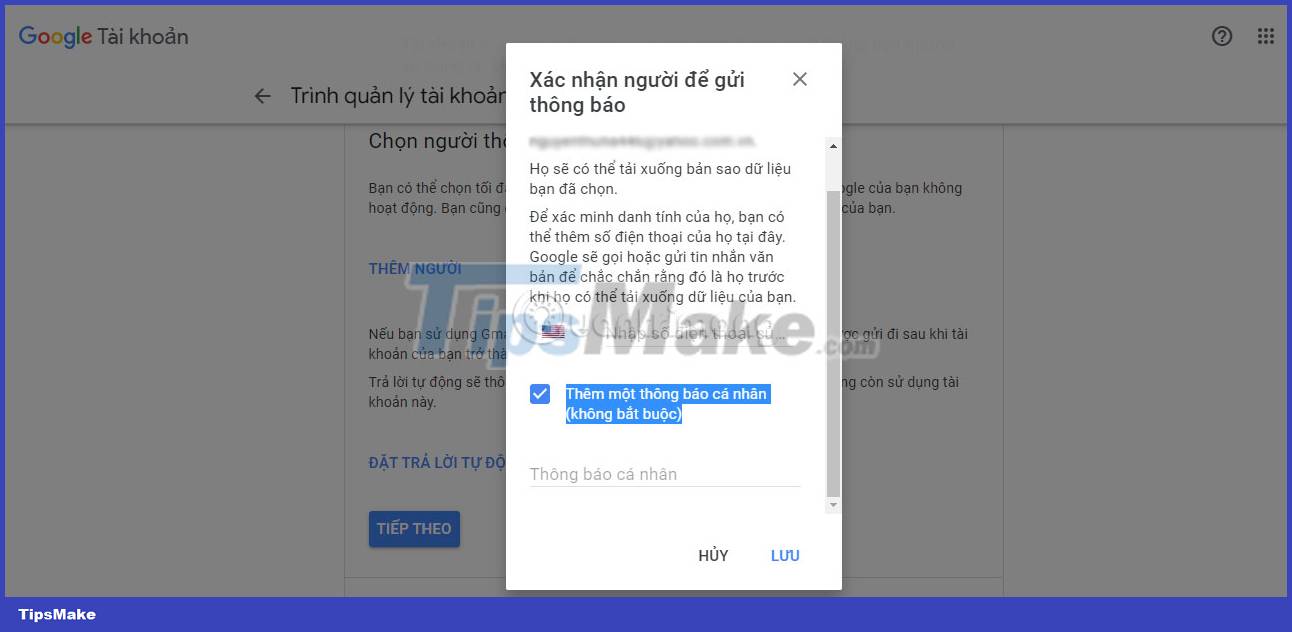 How to set up an inactive Google account manager Picture 8