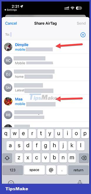 How To Share Airtag With Others On Iphone - Tipsmake.com