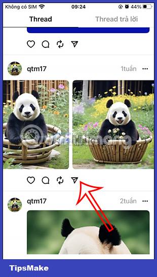 How to share Threads post to Instagram Story Picture 2