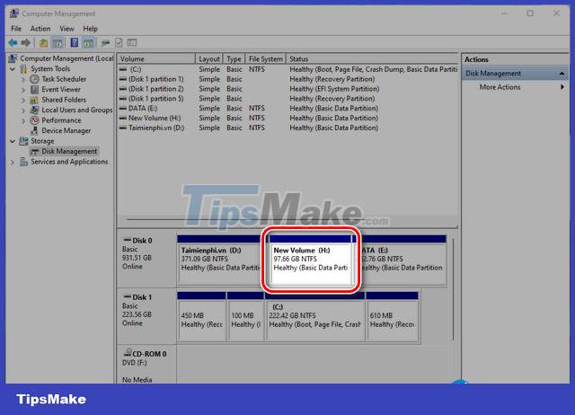 How to split the hard drive on Windows 11 without losing data Picture 8