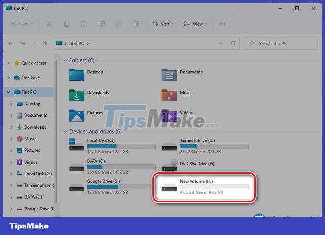 How to split the hard drive on Windows 11 without losing data Picture 9