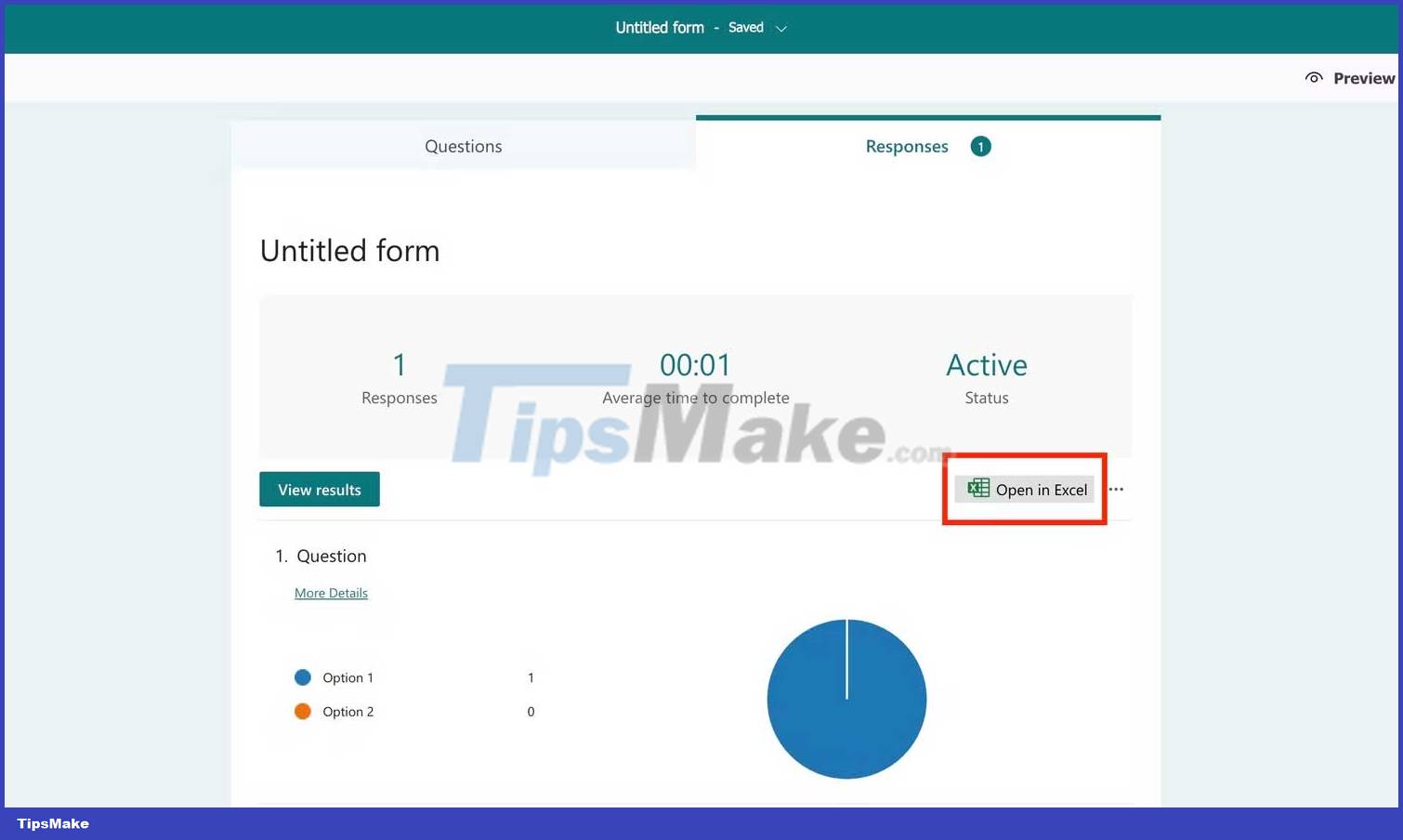 How to sync responses on Microsoft Forms with Excel Picture 2