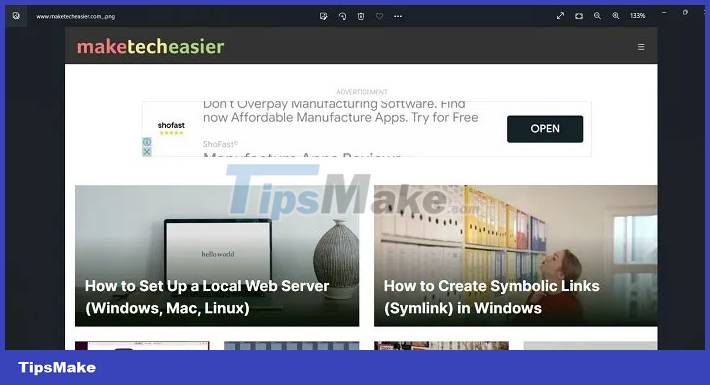 How to take scrolling, long screen screenshots in Windows Picture 13