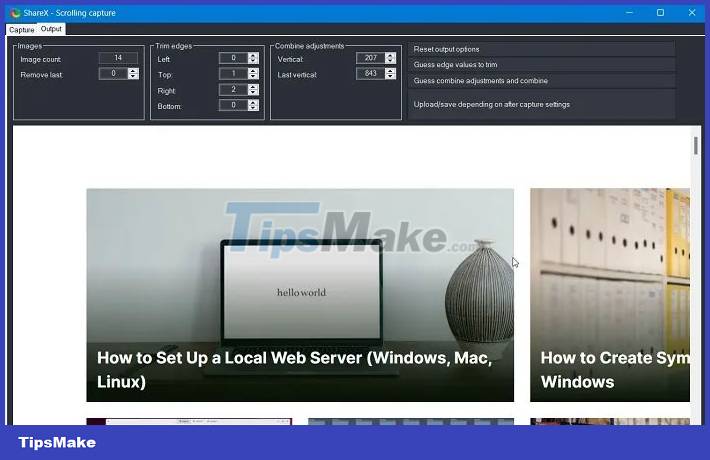 How to take scrolling, long screen screenshots in Windows Picture 21
