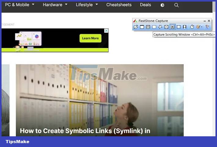 How to take scrolling, long screen screenshots in Windows Picture 27