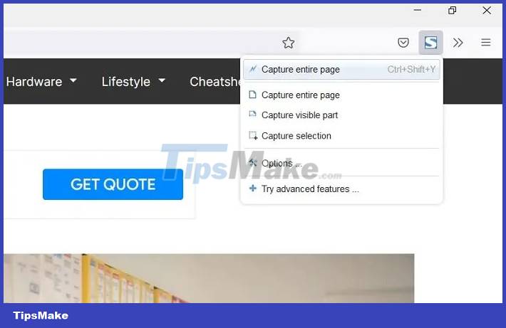 How to take scrolling, long screen screenshots in Windows Picture 8