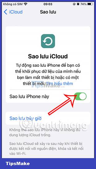 How to turn off automatic iCloud backup on iPhone Picture 4