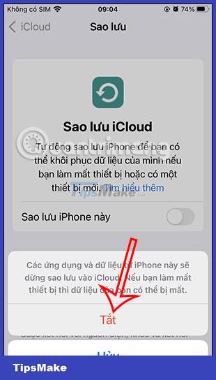 How to turn off automatic iCloud backup on iPhone Picture 5