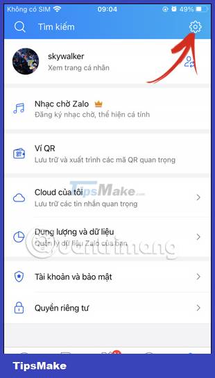 How to turn off call notifications on Zalo Picture 2