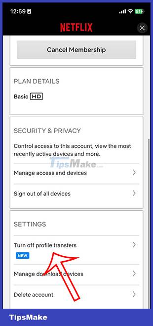 How To Turn Off Netflix Profile Transfer - TipsMake.com