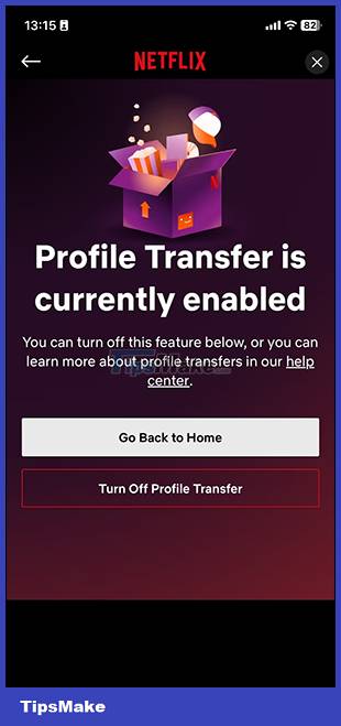 How to turn off Netflix profile transfer Picture 4