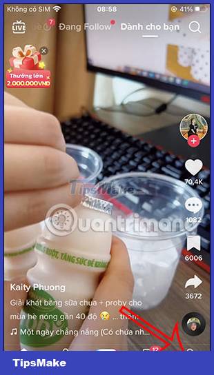 How to turn off notifications about friends on TikTok Picture 1