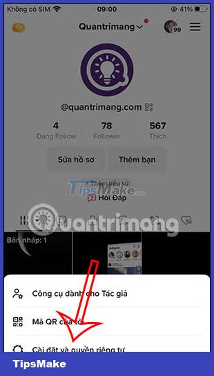 How to turn off notifications about friends on TikTok Picture 3