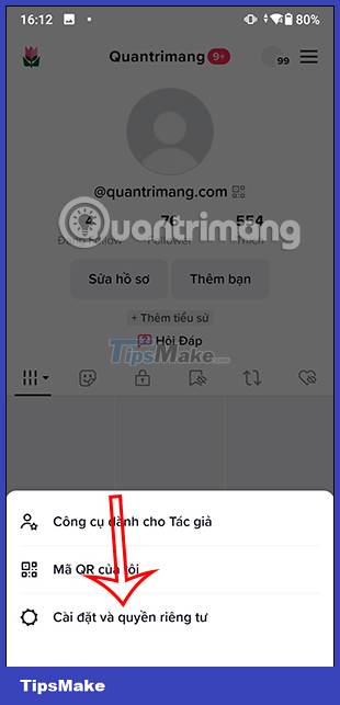 How to turn off syncing Facebook contacts on TikTok Picture 3