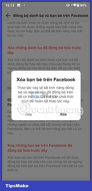How to turn off syncing Facebook contacts on TikTok Picture 7