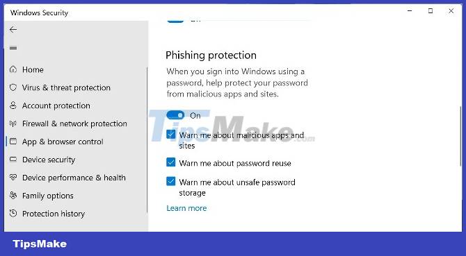 How to turn on Enhanced Phishing Protection on Windows 11 to display warnings when entering passwords into Notepad and websites Picture 2