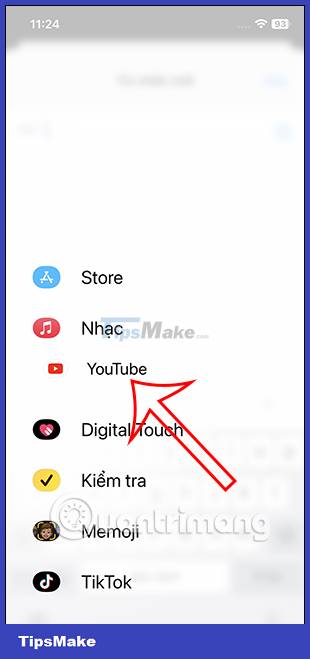 How to tweak apps in iPhone Messages menu Picture 7